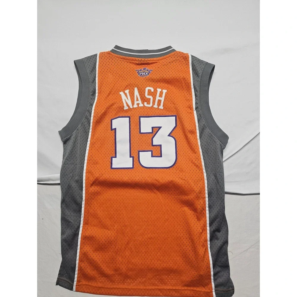 Adidas Phoenix Suns‎ Steve Nash 13 Jersey Kids Large 14-16 Orange NBA Basketball